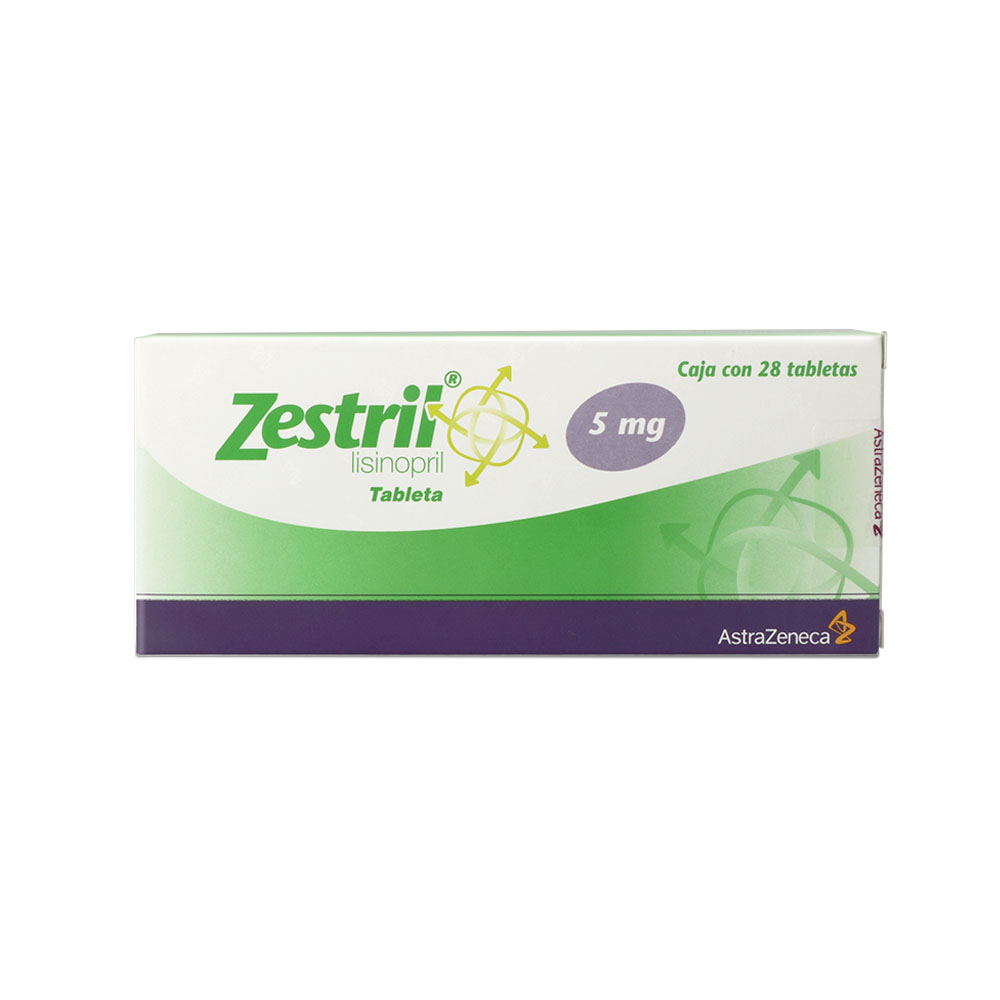 Zestril 5 Mg 28 Tabletas
