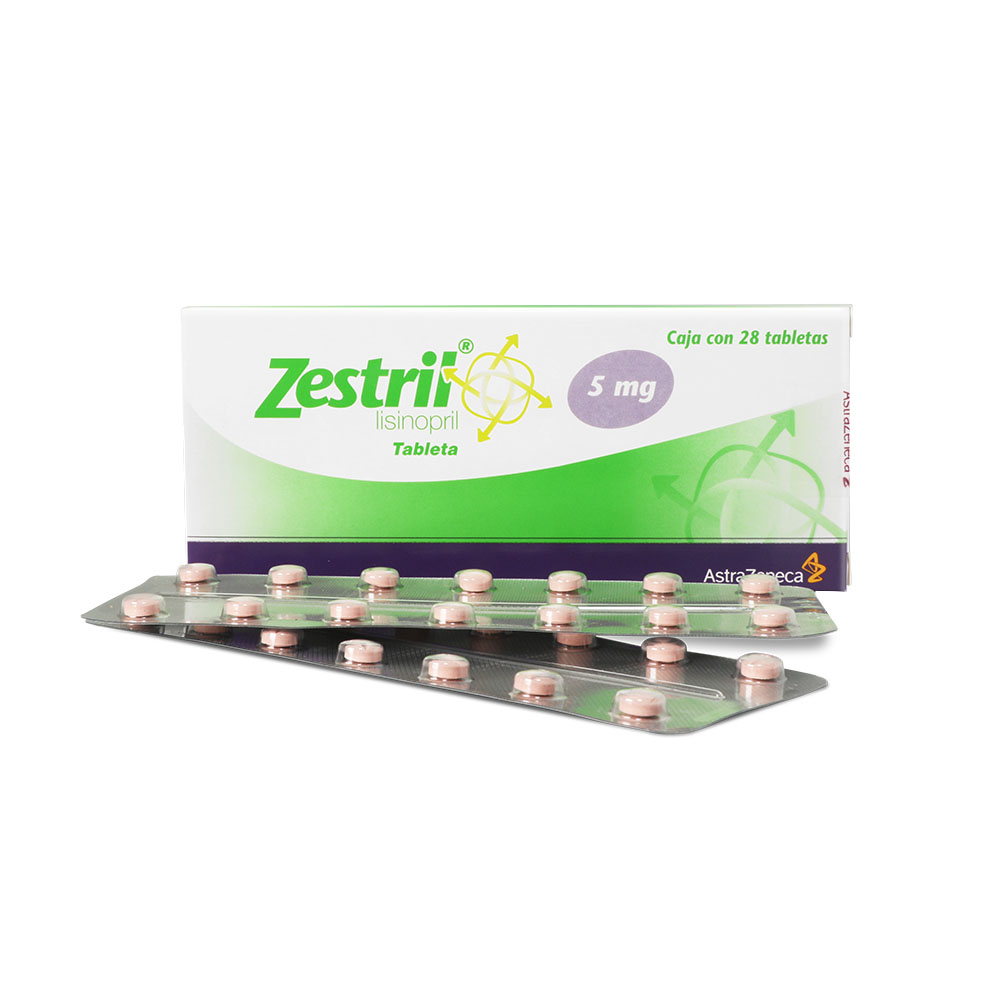 Zestril 5 Mg 28 Tabletas