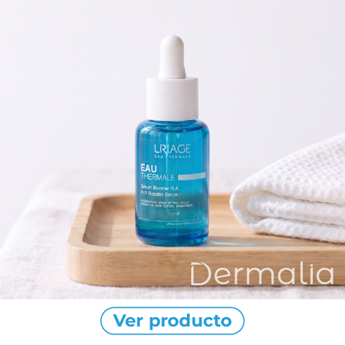 Sérum hidratante con ácido hialurónico Uriage. Sérum Booster con ácido hialurónico Uriage Eau Thermale 30 ml.