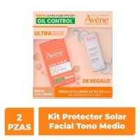 Avene Kit Ultra Fluid Tono Medio 50Ml + Hyaluron Active B3 10Ml