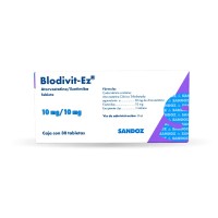 Blodivit Ez 10 Mg/10 Mg 30 Tabletas