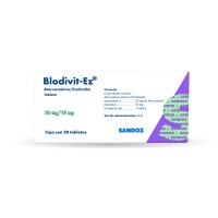 Blodivit Ez 20 Mg/10 Mg 30 Tabletas