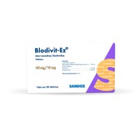 Blodivit Ez 40 Mg/10 Mg 30 Tabletas
