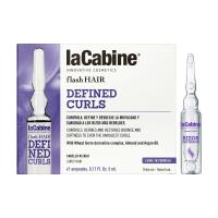 Caja De Ampolletas Capilares Flash Hair Defined Curls Lacabine 7 X 5Ml 