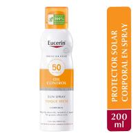 Eucerin Sun Spray Toque Seco Spf 50 Transparente 200Ml 