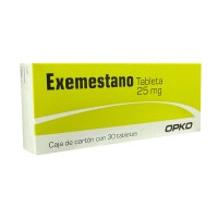 Exemestano 25 Mg 30 Tabletas