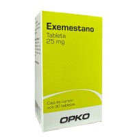 Exemestano 25 Mg 90 Tabletas