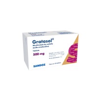 Gratasol 500 Mg 50 Tabletas