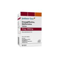 Jardianz Duo 5 Mg/850 Mg 60 Tabletas