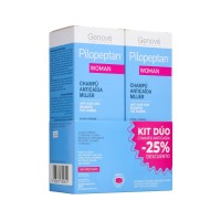 Kit Duo Pilopeptan Woman Shampoo Anticaída De 250 Ml X 2