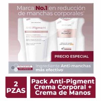 Pack Antipigment Crema Corporal 200Ml + Crema Manos 75Ml