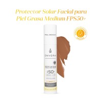Protector Solar Oil Control Con Color Tono Medium Fps 50+ Uva/Uvb