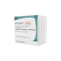 Rydapt 25 Mg 112 Cápsulas