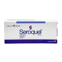 Seroquel 25 Mg 30 Tabletas