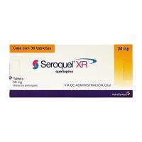 Seroquel Xr 50 Mg 30 Tabletas