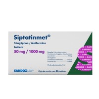 Siptatinmet 50/1000 Mg 56 Tabletas
