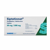 Siptatinmet 50/500 Mg 28 Tabletas