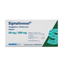 Siptatinmet 50/500 Mg 56 Tabletas