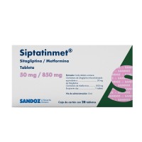 Siptatinmet 50/850 Mg 28 Tabletas