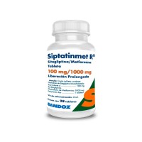 Siptatinmet R 100/1000 Mg 28 Tabletas