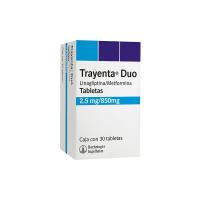 Trayenta Duo 2.5 Mg/ 850 Mg 30 Tabletas