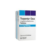 Trayenta Duo 2.5 Mg/ 850 Mg 60 Tabletas