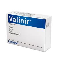 Valinir 500Mg Caja Con 42 Tab
