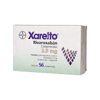 Xarelto 2.5 Mg 56 Comprimidos