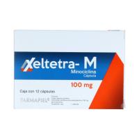Xeltetra- M 100Mg. 12 Capsulas