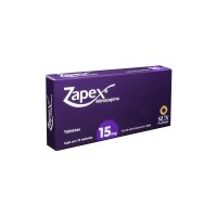 Zapex 15 Mg 10 Tabletas