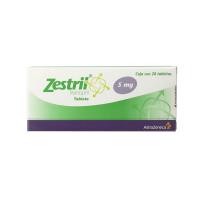 Zestril 5 Mg 28 Tabletas